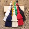 Cotton Design Color Tassel for DIY Craft Phone Pendant Key Chain Hanging Bag Garment Decoration