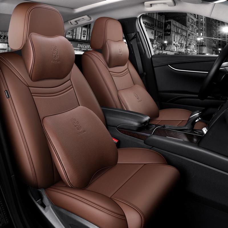 Buick Regal, Excelle, GL6, Encore - Genuine Leather Car Seat Cushion, All-Season Universal Fit