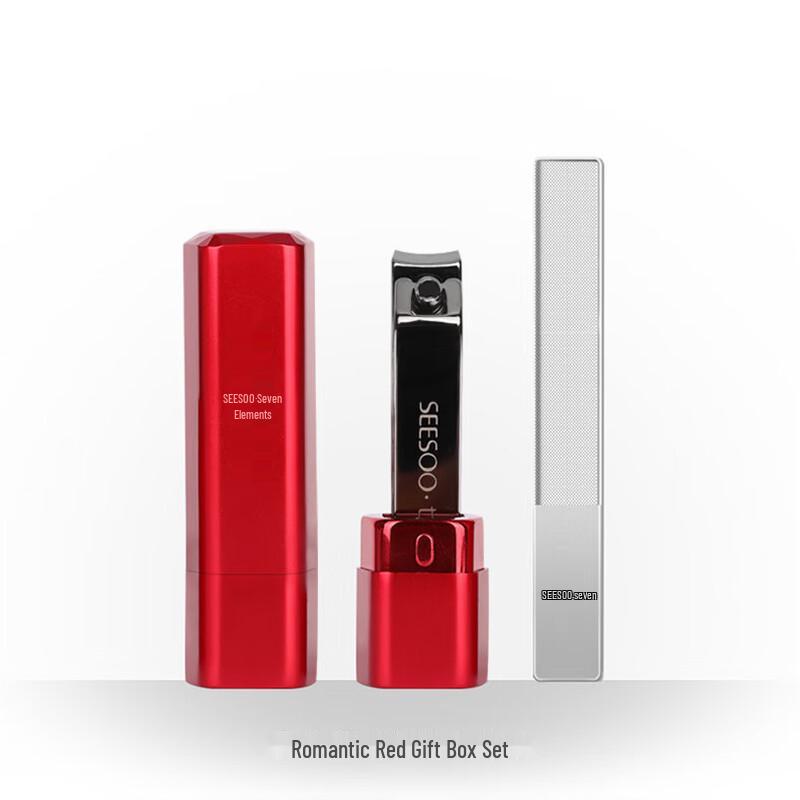 Qisu Lipstick Style Nail Clipper Gift Set