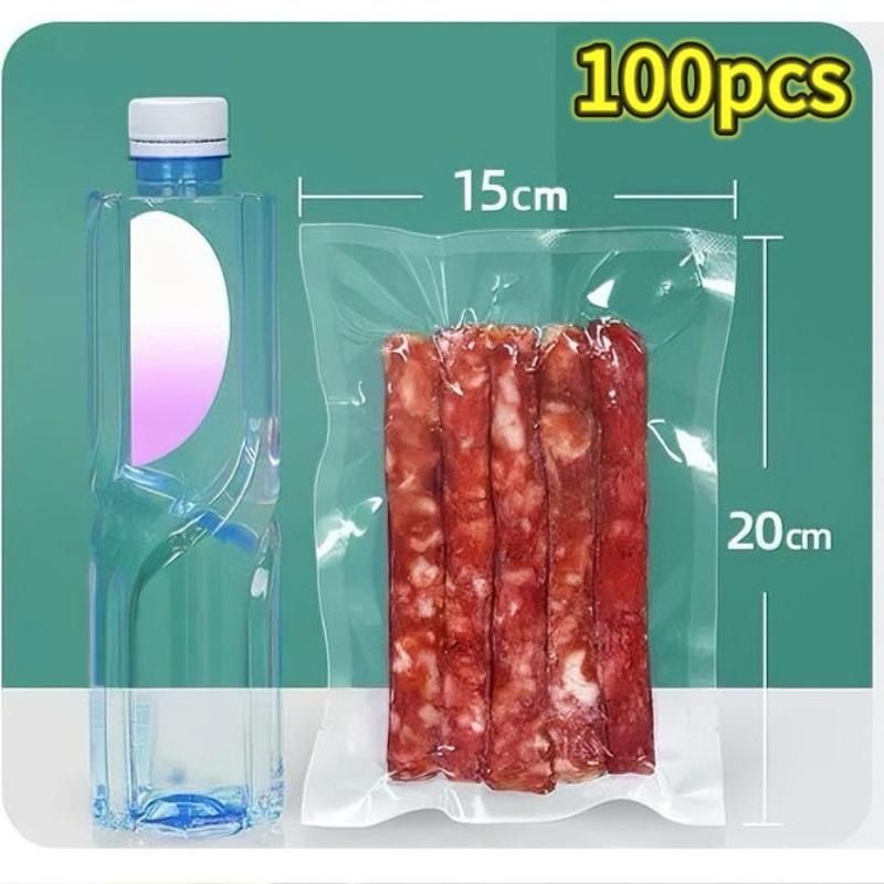Vacuum Bags for Food Sauage Textured Storage Vacuum Pouch Packaging Bag for Vacuums Sealer Meat Fruits Bean Vegetables