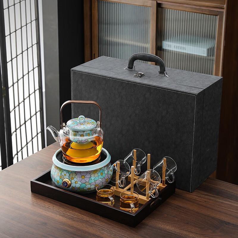 Electric Ceramic Tea Brewing Stove Set