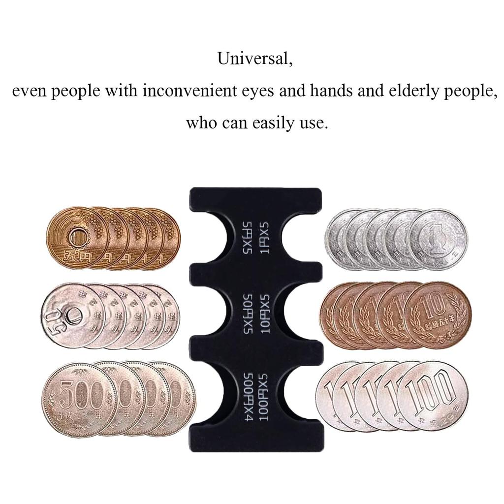 1-3Pcs Coin Dispenser Mini Portable Coin Organizer Multifunctional Coin Classification Clip Holder Purses Plastic Coin Card Case