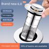 Keqi Floor Drain Deodorizer with Copper Valve Core, Upgraded Filter Net, Anti-Mosquito, Anti-Clogging, Anti-Rust, Universal