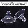 20 Pack Transparent Anti-Collision Suction Cups 20mm/0.8" Sucker Hanger Pads PVC Suctions Cup Without Hooks Clear Plastic Suctions Pads for Glass
