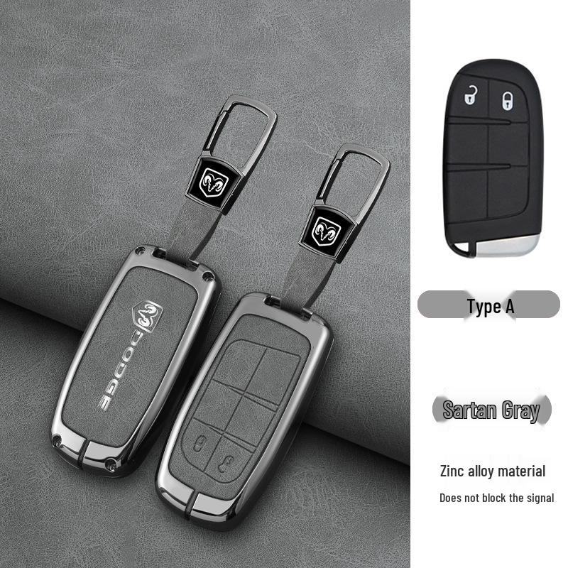 Dodge Journey Key Case for 2013-2016 Models - Metal Car Buckle Included