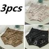 3Pcs Women Briefs High Waist Seamless Panties Breathable Tummy Control Underwear