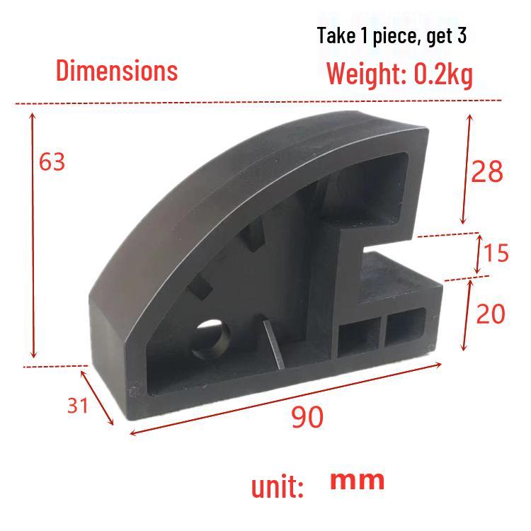Tire Replacement and Installation Kit - Lever, Clamp, Pliers, Rim Press, Support Block