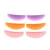4 Perechi Tampoane Reutilizabile pentru Lifting de Gene Silicon Lamination Pad Tije Permamentare cu Striații Verticale Instrument Machiaj Curler Extensii Gene 3D