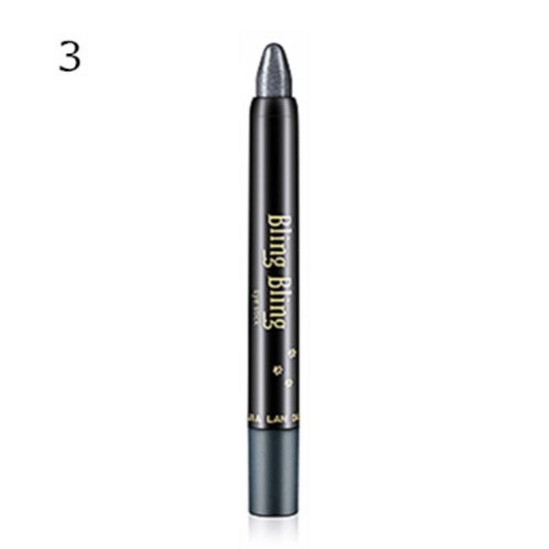 Bâton de crayon de fard à paupières nacré imperméable, 15 couleurs, paillettes durables, stylo d'ombre à paupières scintillant, Eyeliner, outils de maquillage pour les yeux