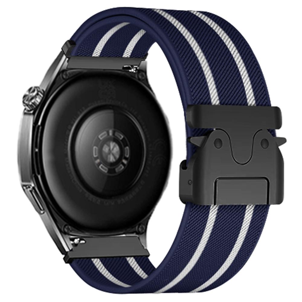 Pentru Huawei Watch GT 5 46mm Curea Ceas 22mm Design în Dungi Cataramă Parașută Curea Nailon