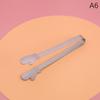 Stainless Steel Mini Food Clips For Sugar Cubes Ice Cube Tweezers Cute Baking Pastry Cake Decoration Candy Dessert Clips