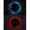 Anti Slip Colorful Cup Holder USB Charging Car Interior Lighting Cup Mats  Auto