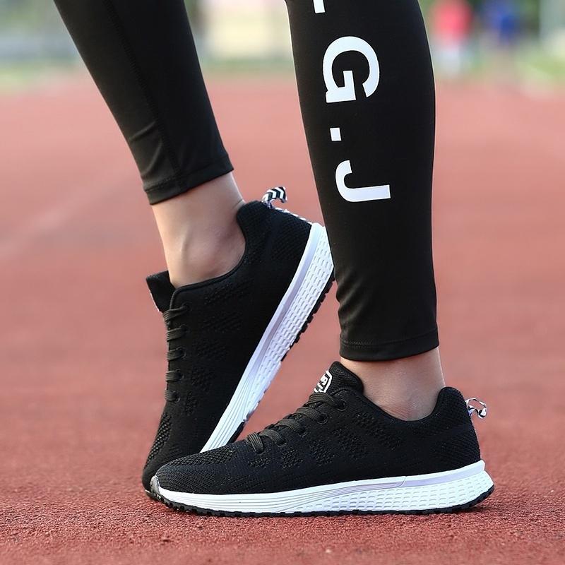 Atmungsaktive Turnschuhe für Damen, Laufschuhe, Fitness, Sportbekleidung, Freizeitschuhe