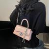 Korean portable bowling bag women's 2025 new trendy fashion shell bag versatile oblique span bag small square bag