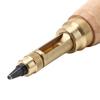 6Pcs Automatic Leather Hole Punch Wood Handle Replaceable Craft Rotating Punching Tool