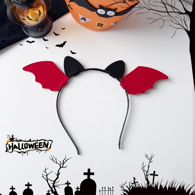 Halloween Funny Pumpkin Ghost Bat Side Clip Top Clip Festive Atmosphere Hair Accessory
