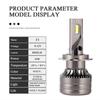 2Pcs Car Driving Headlamp LED H1 H7 H4 LED Fog Light H8 H11 H9 H10 9005 9006 LED Bulb DRL Car Fog Driving Lamp 6000K