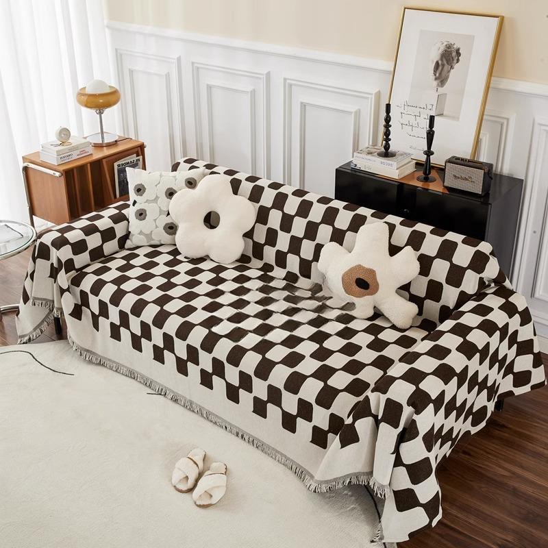 

Полотенце для дивана из синели, универсальный чехол для дивана, четыре сезона, простой чехол для дивана, универсальный пылезащитный чехол для дивана, утолщенный 180*130cm