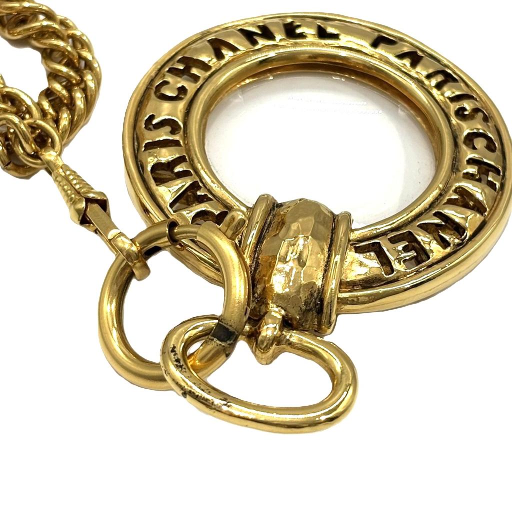 Used CHANELNecklace Gold Plated Unisex