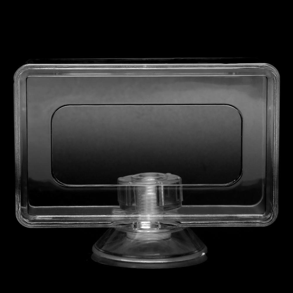 Acrylic Simple Installation Fish Food Feeder Feeding Ring for Fish Tank Aquarium with Suction Cup Less Than Br More