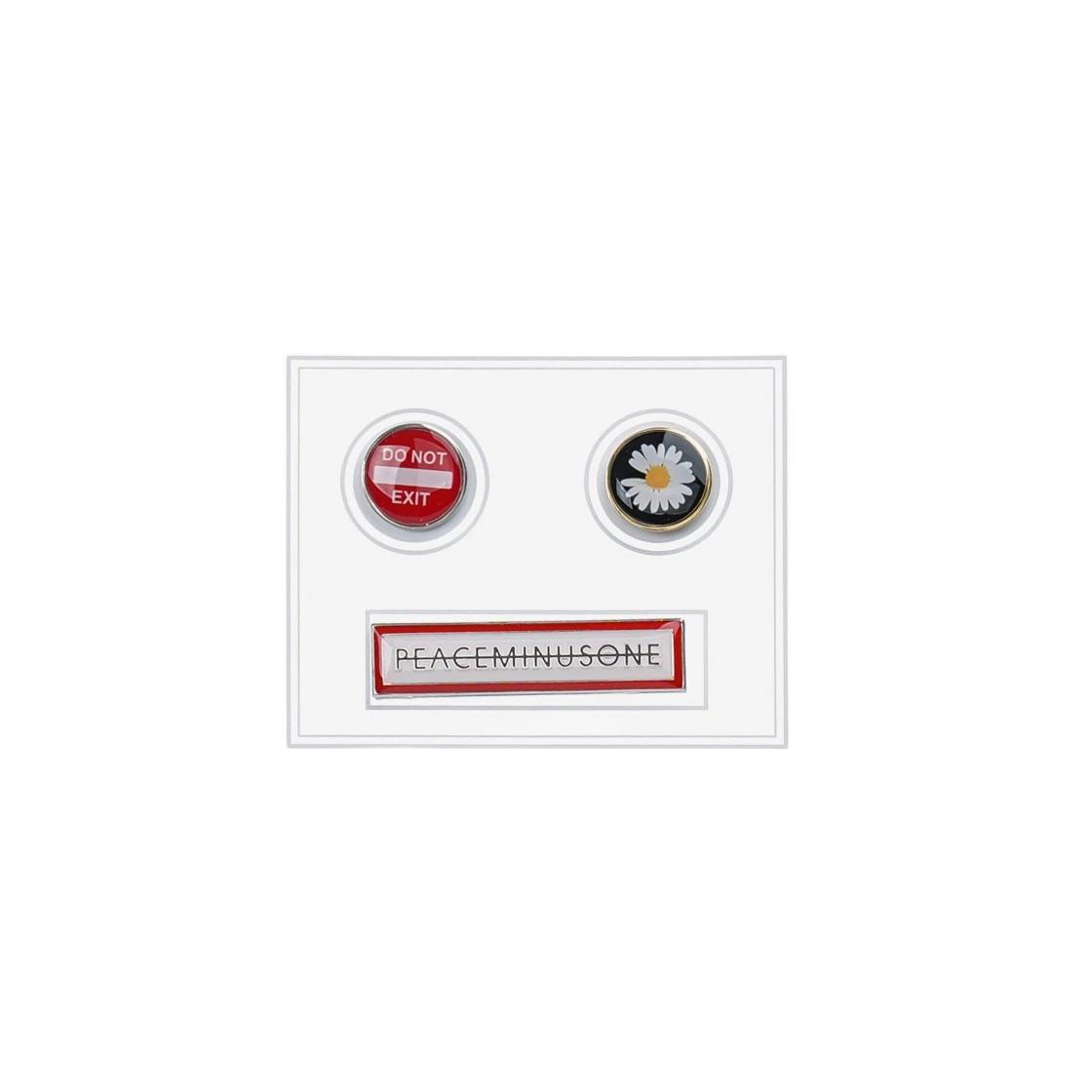 G-DRAGON Peaceminusone Pin Set #2 Multi ONE SIZE