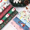 0.5m/1m/2m Pure Cotton Twill Christmas Printed Fabric for Sewing Curtain Scene Decoration Tablecloths Children's Clothing Fabric