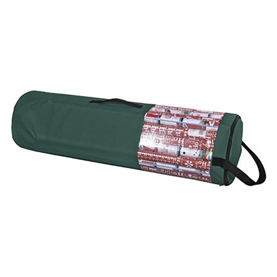Gift Wrapping Paper Storage Bag Organizer with Handle Zipper Closure Large Capacity