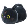Cat Doll Plush Toy Stress Relief Soft Fluffy PP Cotton Fabric Huggable Animal Pillow Doll Snuggly Sensory Toy