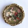 Round Resin Photo Frame Corrosion-resistant Not Fragile Living Room Dining Room Bedroom Entrance Hall Background Wall Decoration