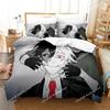 3D Print Anime Ranboo Bedding Set,Duvet Cover Comforter Bed Set Quilt Cover Pillowcase,King Queen Twin Size Boys Girls Adults