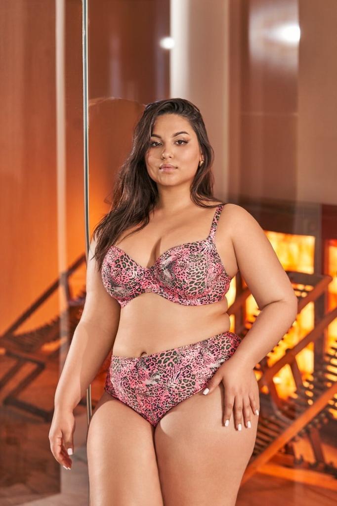 Figi kąpielowe SF 217/5 Pink Brazyliany S-3XL Ava