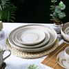 Ru Han Marble Ceramic Dinner Plate