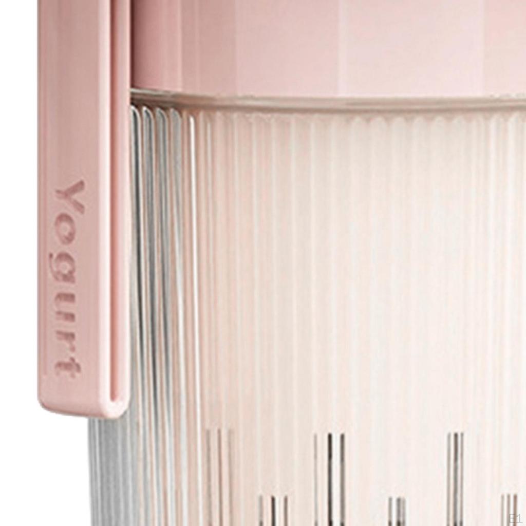 Greek Yogurt Strainer Jar Dry Maker with Lid Kitchen Gadget Soy Milk Filter for Tea