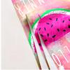 Watercolor Theme of Watermelon polyester microfiber beach towel is highly absorbent, suitable for swimming and beach outings