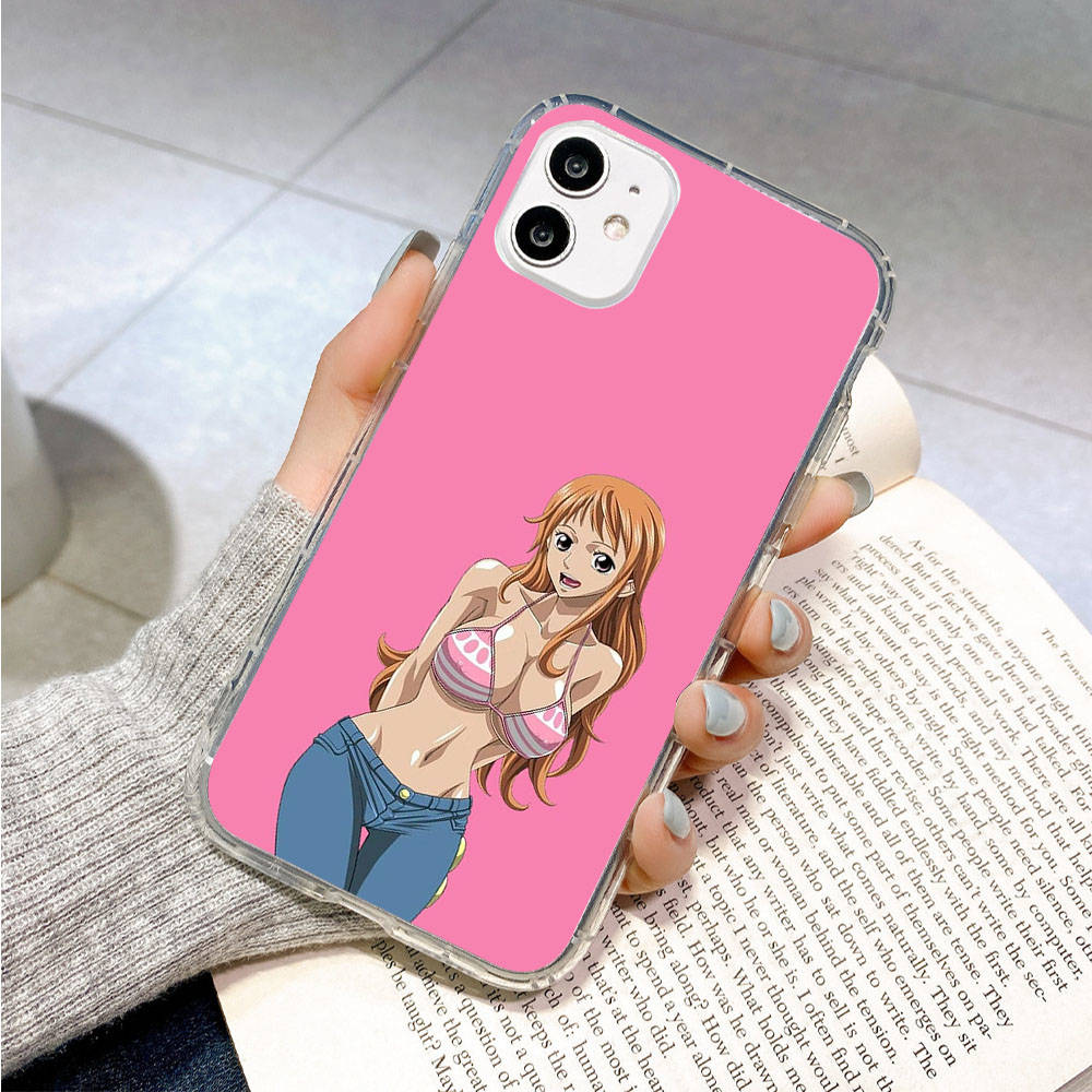 Case for Samsung A04 A14 A23 A34 A54 M23 M33 M52 M53 Realme 10 9 C30S C35 C55 VIVO Y02S Y21 Y51 X80 Pro Transparent Cover WI58 One Piece Member