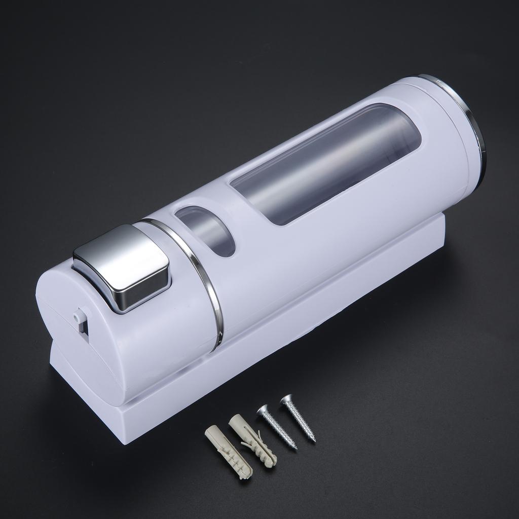 400ml Liquid Soap Dispenser W/screw Wall Mounted Press Refilling Botter Bathroom Shower Shampoo Kitchen Detergent Home Office