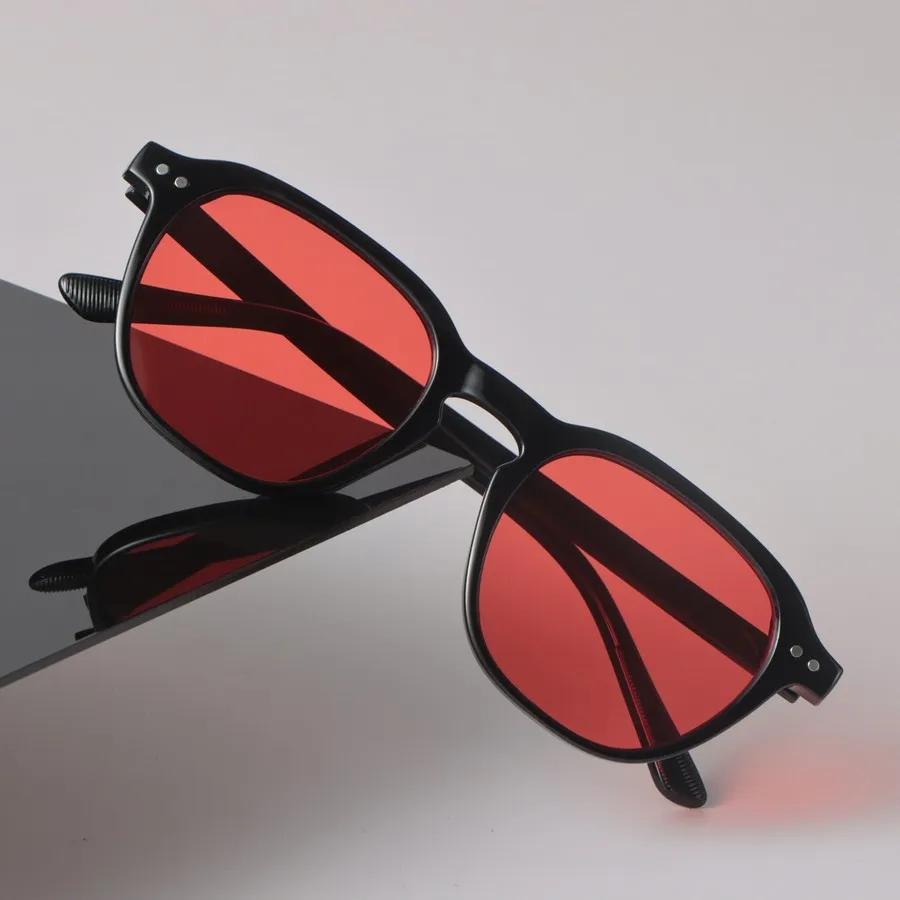 Designer Square Sunglasses Women Men Retro Candy Color Sun Glasses Classic Personality Eyewear Mirror Lens Brand