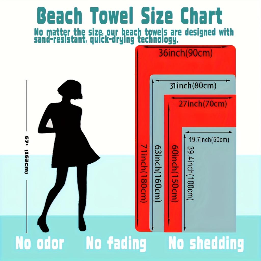 Custom Beach Towel Personalized Name Photo 160x80cm Microfiber Bath Towels All Season Soft Absorbent Blanket