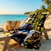 Borussia Dortmund Customized Name Beach Towel Soft Durable Quick-Dry Ideal for Travel Outdoor Swim Pool Yoga Surf Camping Hiking Gym Gift Holiday