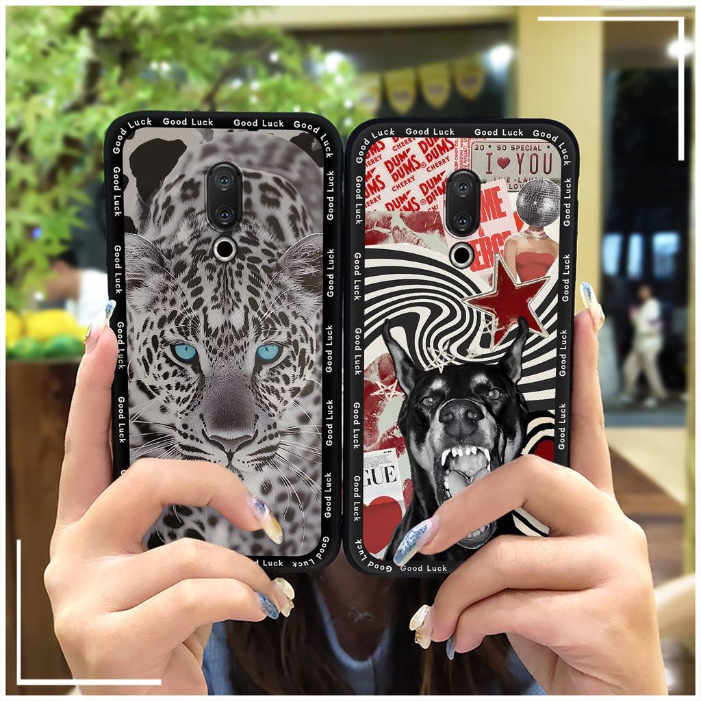Protective Cute Phone Case For Meizu 15/15 Lite Cartoon Full Wrap Dirt-resistant Waterproof TPU Phone Pouch Anti-knock