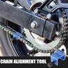 Motorcycle Chain Alignment Tool Sprocket Chain Adjusting Tool Quick Accurate Motorbike Chain Alignment Tool Repair Accessories