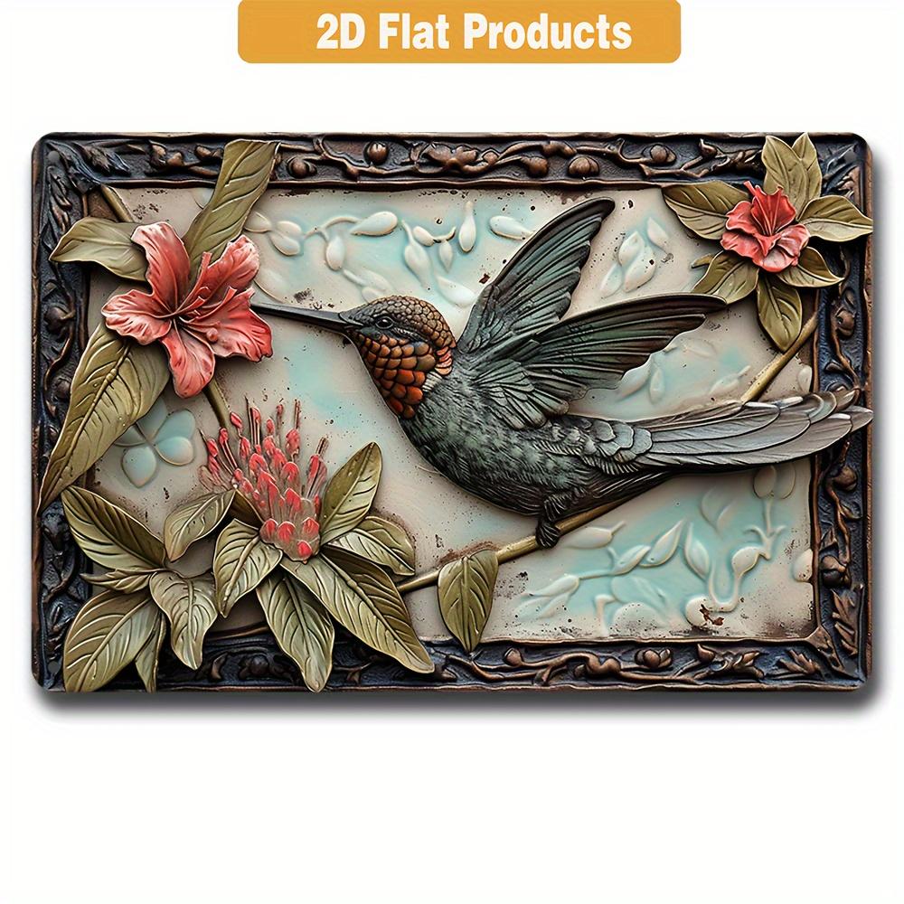 FJ Vintage Metal Tin Signs 2D Flat Printing  Posters  Room Wall Home Farmhouse Decor Room Decoration