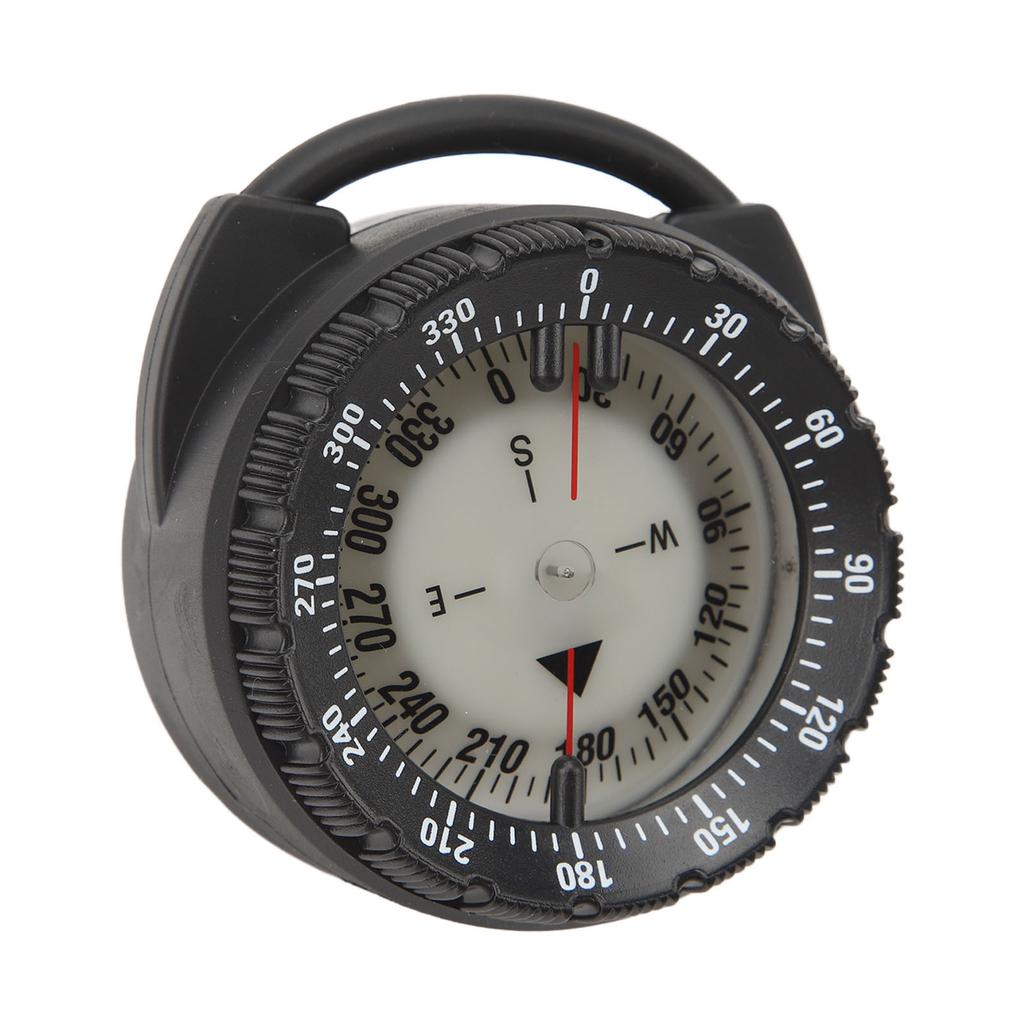 50M Unterwasser Tauchkompass Leuchtend Magnetisch Wasserdicht Rohrschelle Tauchkompass für Scuba