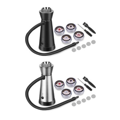 Portable Smoker Infuser with Wood Chips Smoke Flavor Infuser Guns with Wood Chips for Kitchen BBQ Cocktails Use