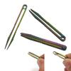 Tweezers Maintenance Tool TC4 Clip Titanium Tweezer EDC Multipurpose Gadget Pick Up Clamping