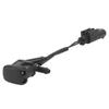 Windshield Washer Nozzle 61668361042 Black Windshield Wiper Nozzle Replacement for 525i 2001‑2003