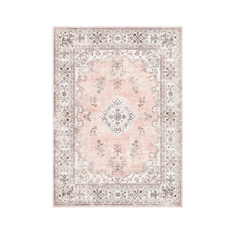 Bohemian Style Carpets for Living Room Thickend Plush Bedroom Decor Retro Carpet Washable Lounge Floor Mat Fluffy Soft Study Rug