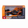 Kyosho BURAGO 1/43 Scale McLaren F1 Team MCL38 Miami GP 2024 No. 81 O. Piastri Window Box Finished Product 18-38214PMIA