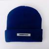 Essentials Knitted Hat Alphabet Wool Hat Knitted Hat Big Head Circumference Beanie Hexagonal Melon Vest Hat