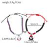 Braccialetti dell'amicizia di Spiderman, Migliore amico Bff, Halloween, Natale, Cordino coordinato, Catena con perline, Braccialetti per coppie, Nuovo,